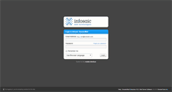 Desktop Screenshot of mail.infosaic.com