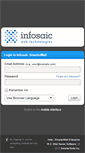 Mobile Screenshot of mail.infosaic.com
